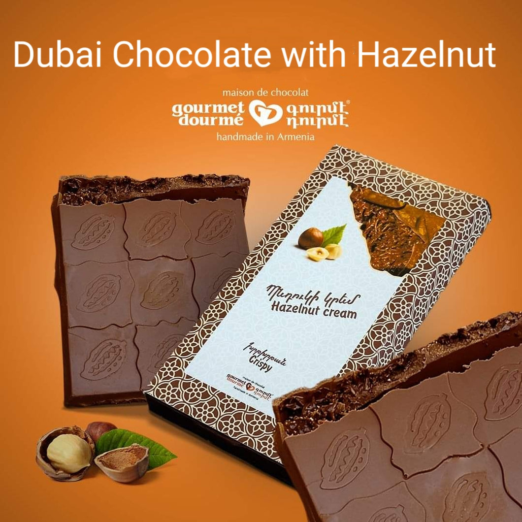 Dubai Chocolate Bar - Hazelnut