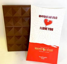 Load image into Gallery viewer, Milk Chocolate Bar &quot;I Love You&quot;
